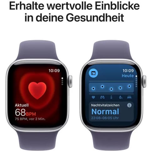 Apple Watch Series 11&nbsp;GPS&nbsp;42mm&nbsp;Silver Alu w Purple SB - M/L