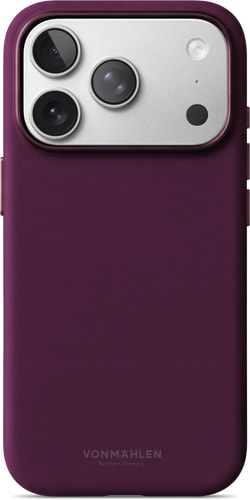 Vonmählen Soft Silicone Case iPhone 18 Pro Max Burgundy