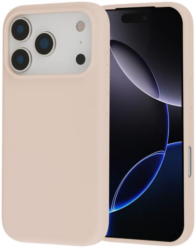 ITSTYLE iPhone 17 Pro Silicone Soft Backcover Beige