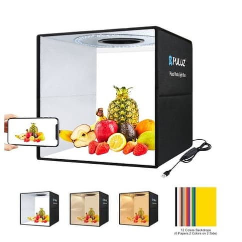 PULUZ Portable Photo Studio Box Light Tent black