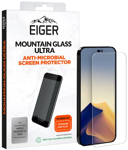 Eiger iPhone 14 Pro Standard Fit Ultra Glass