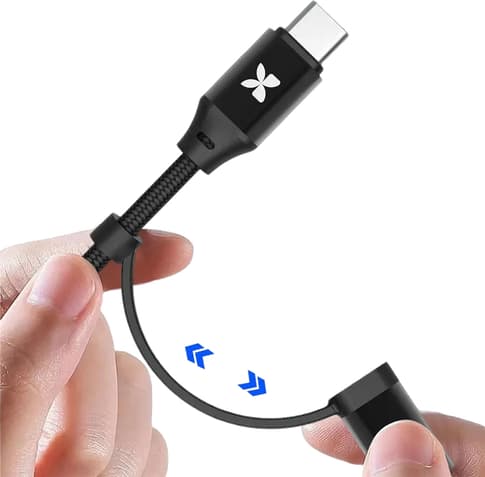 Kisten Basics Nylon Cable 4 in 1 Black (3m)
