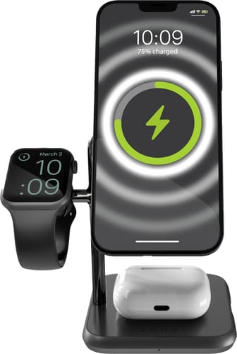 Zens 4 in 1 MagSafe Wireless Charger aluminium