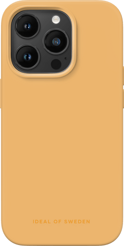 iDeal of Sweden iPhone 14 Pro Silicone Backcover apricot