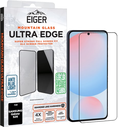 Eiger Galaxy S26 Ultra Edge Glass Screen Protector