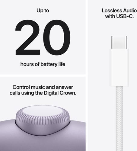 Apple AirPods Max 2 Over-Ear Bluetooth Headset Purple