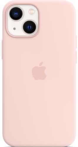 iPhone 13 mini Silicone Case with MagSafe Chalk Pink