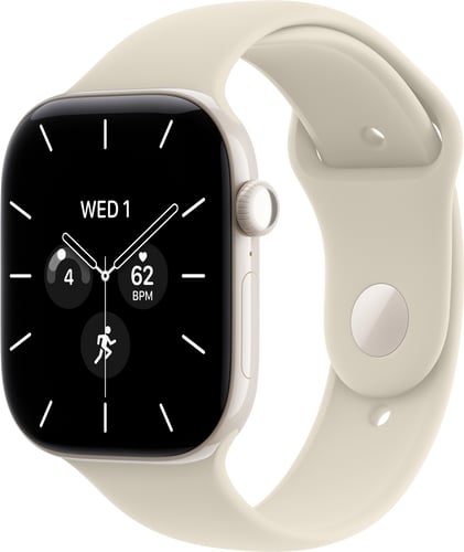 Apple Watch Series 12 GPS+Cell 46mm PWhite Ceram Sand SB M/L