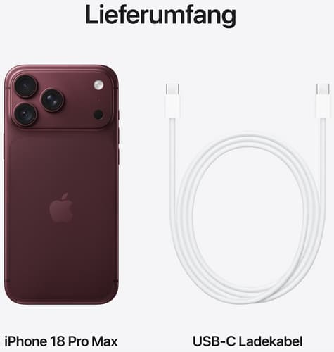 Apple iPhone 18 Pro Max 5G Burgundy