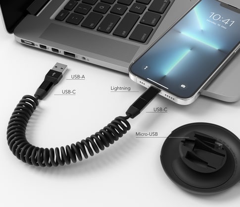 Vonmählen allroundo Eco all-in-one cable Black