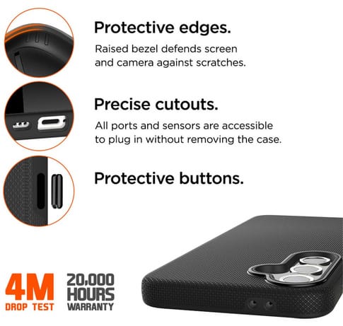 Eiger Galaxy S24 FE North Backcover Black (b2b)