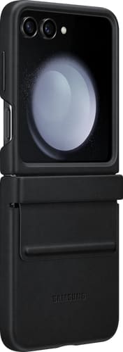 Samsung Galaxy Z Flip5 Flap Eco-Leather Backcover black