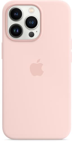 iPhone 13 Pro Silicone Case with MagSafe Chalk Pink