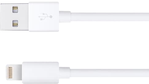 itStyle Basic Data Cable USB A to Lightning  white