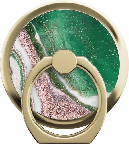 iDeal of Sweden Magnetic Selfie Ring Marble Green