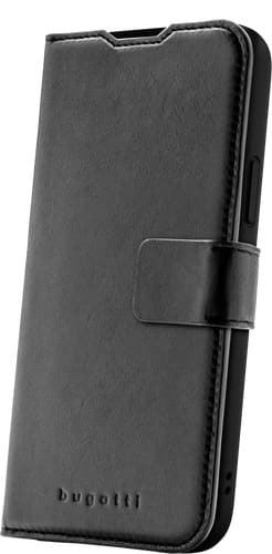 iPhone 13 Book Case Leather black