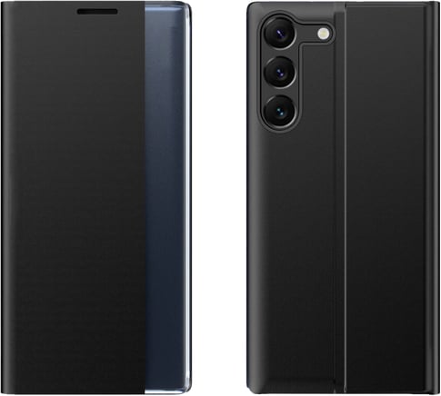 itStyle Galaxy S23 Clear View Flip Cover black