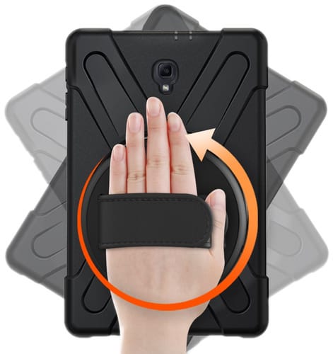 Eiger Galaxy Tab Active Pro / 4 Pro Outdoor Peak Backcover Black (b2b)