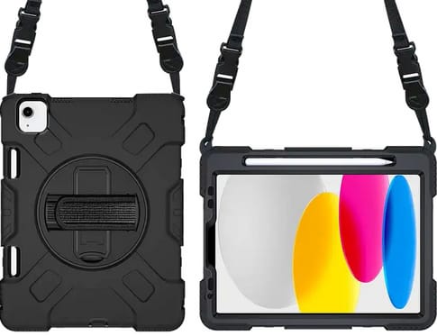 Eiger iPad 10.9 (2022) Outdoor Rugged Backcover black (b2b)