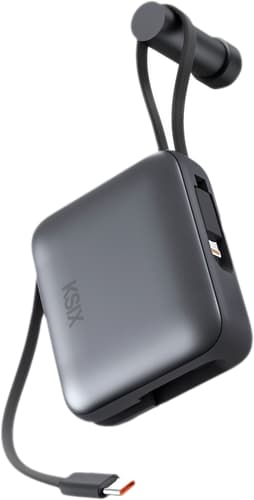 ITSTYLE 10000mAh Powerbank Mini with Cable Grey