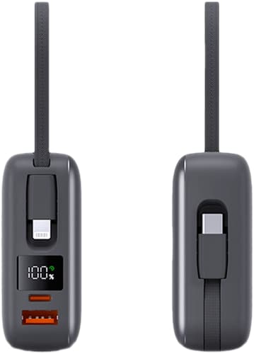 ITSTYLE 20000mAh Powerbank Mini with Cable Grey