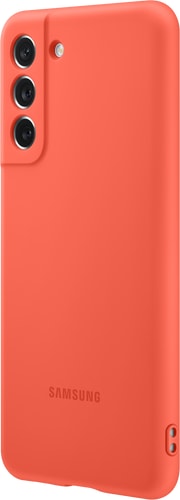 Samsung Galaxy S21 FE Silicone Backcover coral