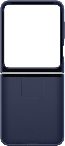 Samsung Z Flip6 Silicone Backcover Navy