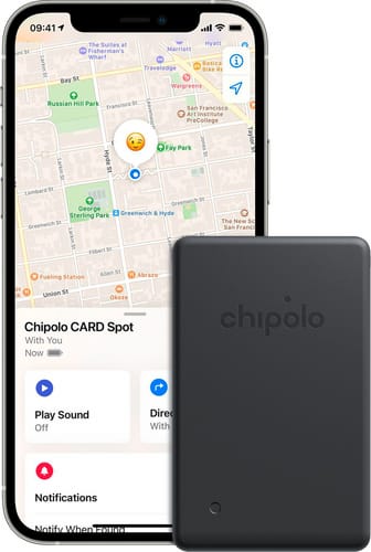Chipolo Card Spot Walletfinder Black