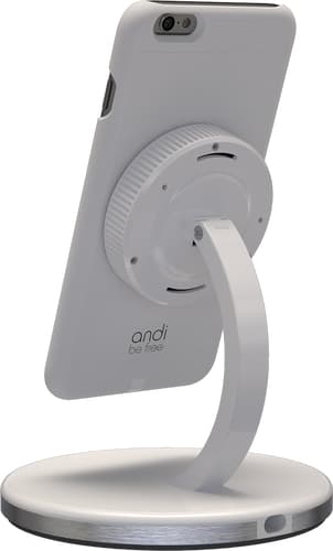 Andi Be Free Wireless Desktop Charger 15W White