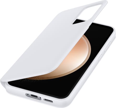 vSamsung Galaxy S23 FE Smart View Bookcover white