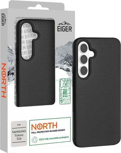 Eiger Galaxy S26 North Case black (b2b)
