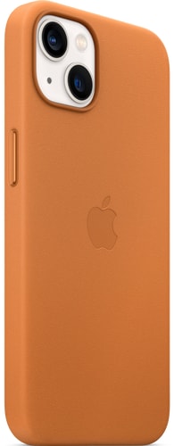 iPhone 13 Leather Backcover with MagSafe Golden Brown