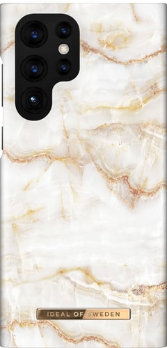 iDeal of Sweden Galaxy S22 Ultra Cover Marble White