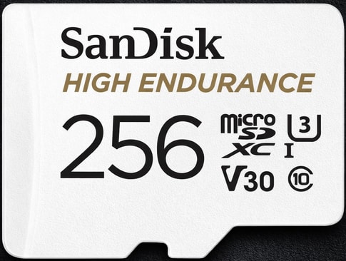 Sandisk microSDXC High Endurance 256GB