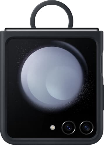 Samsung Galaxy Z Flip5 Ring Silicone Backcover Indigo