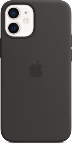 iPhone 12 mini Silicone Case with MagSafe Black