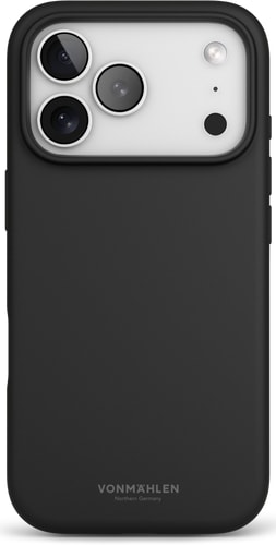 Vonmählen iPhone 17 Pro Silicone Backcover Black