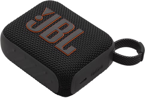 JBL Go 4 Bluetooth Water & Dustproof Speaker Black