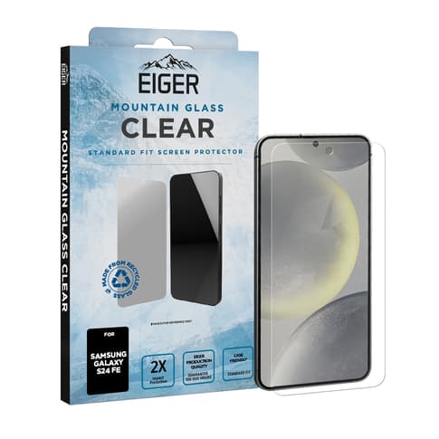 Eiger Galaxy S24 FE Standard Fit Mountain Screen Protector