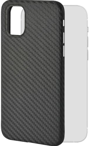 itStyle Galaxy S24 Ultra Carbon Fiber Backcover Black