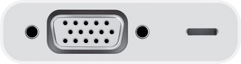Apple Lightning to VGA Adapter white