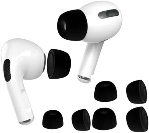 AK Kisten Basics AirPods Pro Ear Pad (S/M/L) Black 6pc