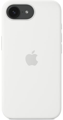 Apple iPhone 16e Silicone Backcover White