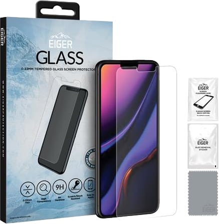 Eiger iPhone XI Max screen protector Glas flach