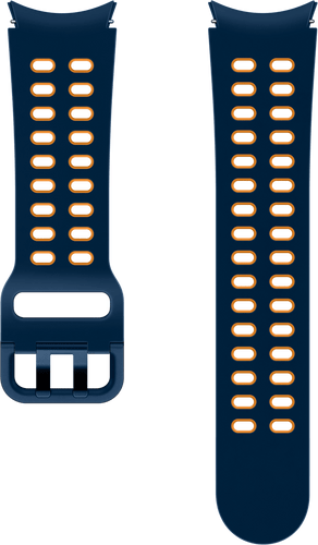 Samsung Watch Strap Sport Band S navy/orange (20mm)