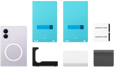 Samsung Silicone Case Galaxy Z Fold8 Magnet Transparent