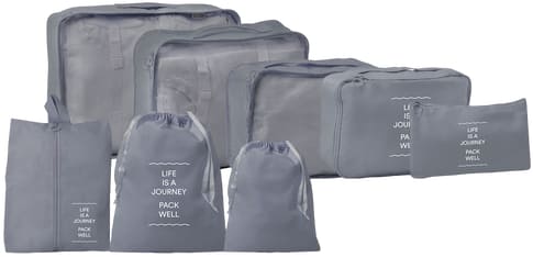 Apfelkiste Koffer Organizer Reise Gepäck (8in1)