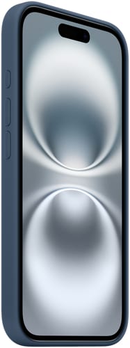 Apple iPhone 16 Silicone MS Backcover Denim