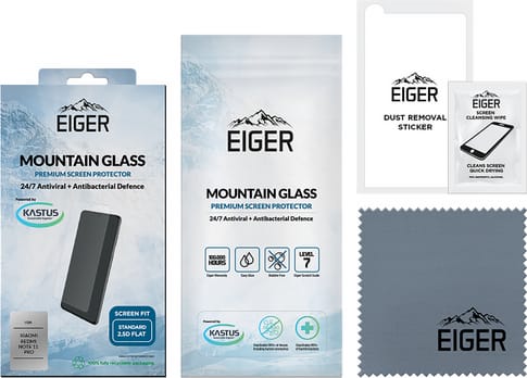 Eiger Xiaomi Redmi Note 11 Pro screen protector 2.5D flach G