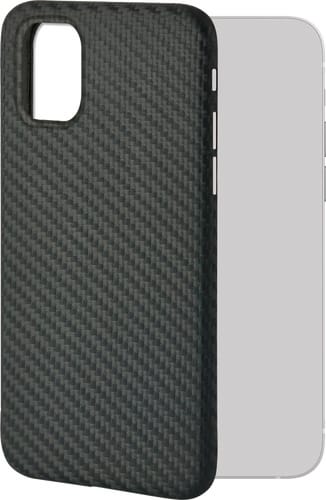 itStyle Premium iPhone 14 Pro Carbon Edition Backcover black